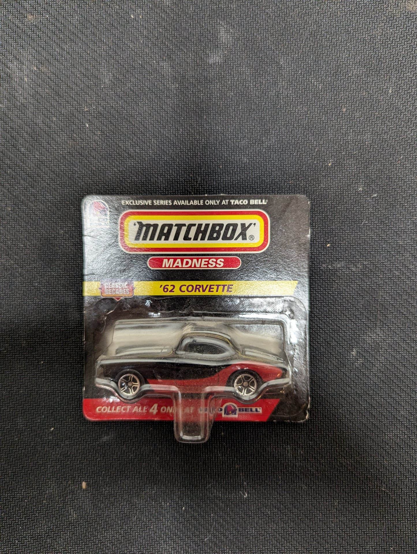 Matchbox Madness - '62 Corvette - Classic Decades - Taco Bell Series