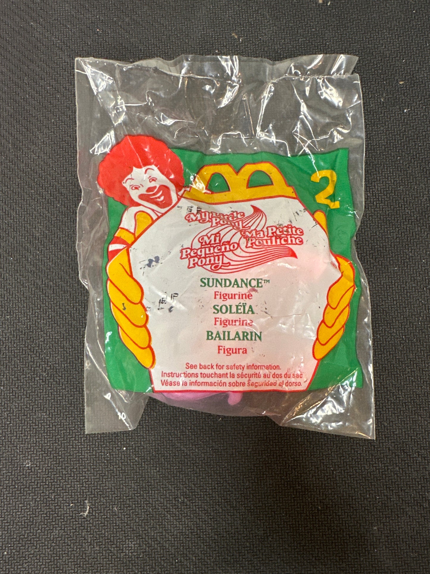 McDonalds Happy Meal 1997 My Little Pony No. 2 Sundance Figurine