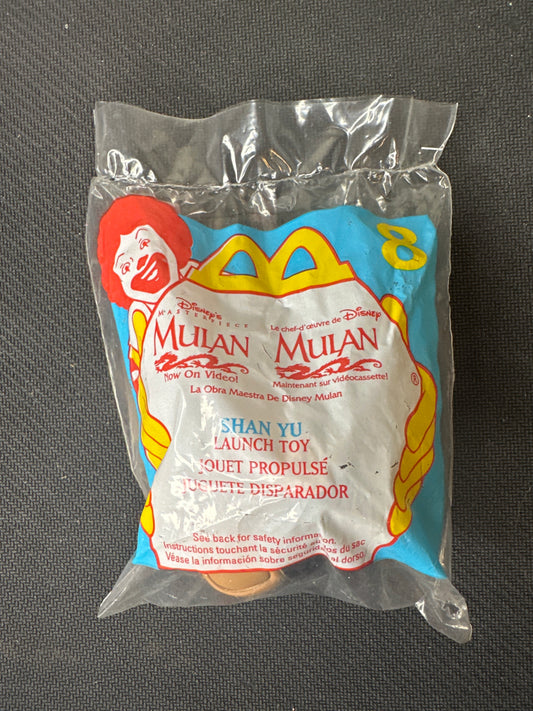 McDonalds Happy Meal 1998 Mulan No. 8 Shan Yu Launch Toy