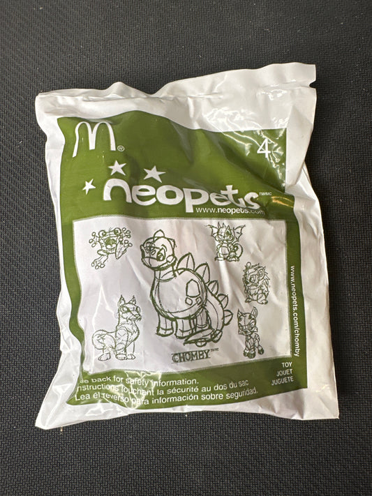 McDonalds Happy Meal 2004 Neopets No. 4 Chomby Toy