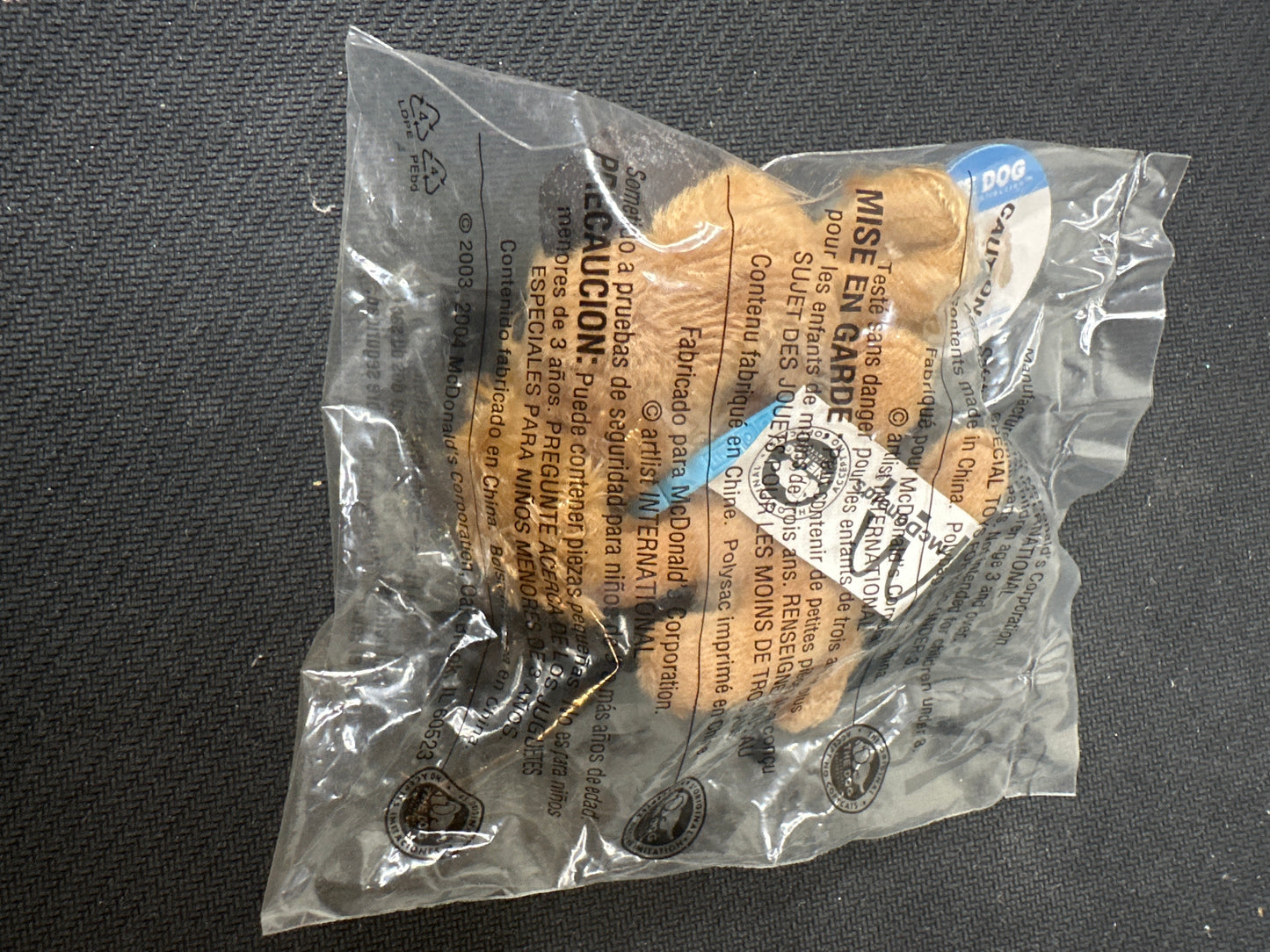 McDonalds Happy Meal 2004 The Dog Cocker Spaniel No. 8 Toy