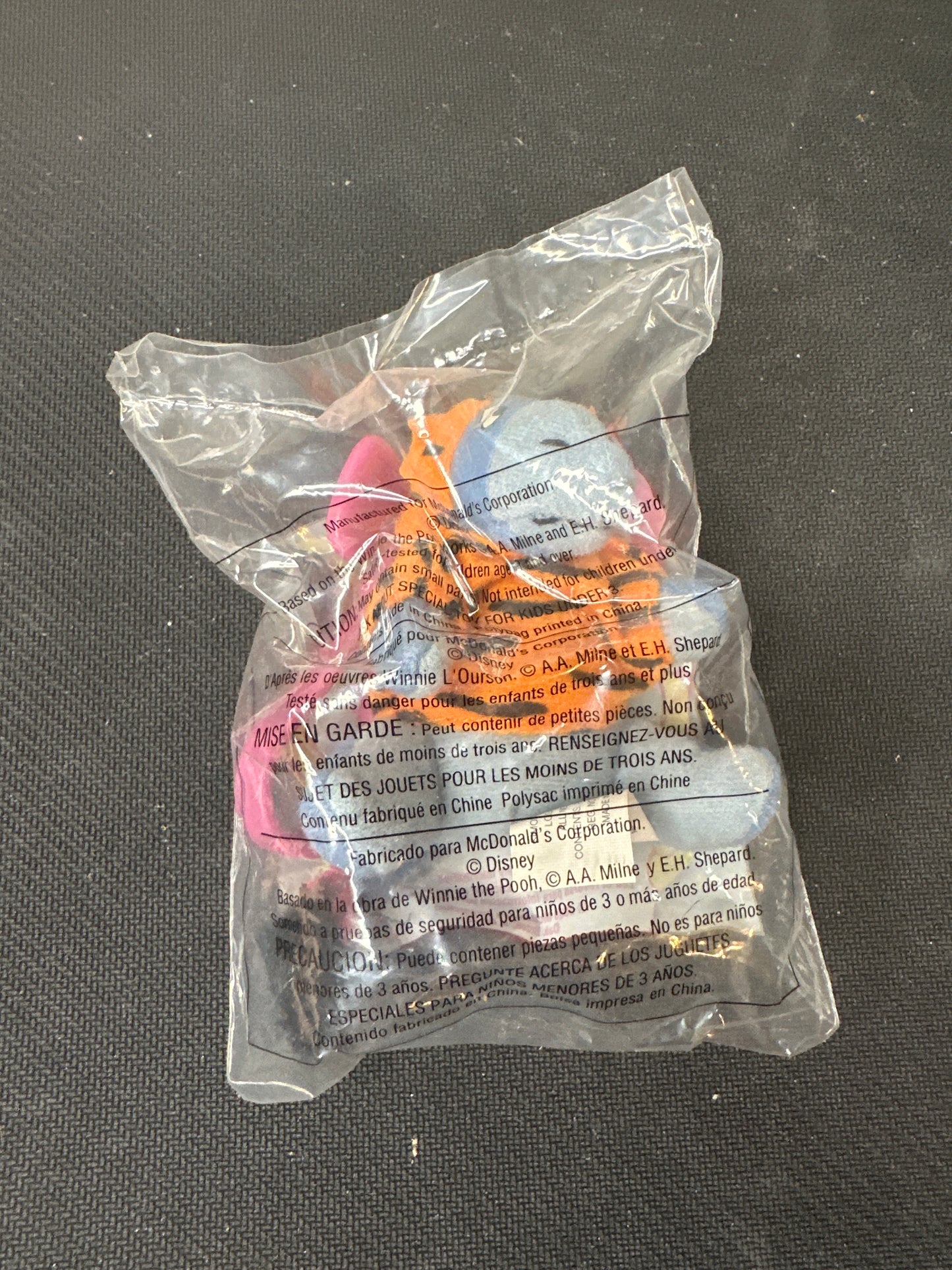 McDonalds Happy Meal Disney The Tigger Movie Eeyore No. 3 Soft Toy