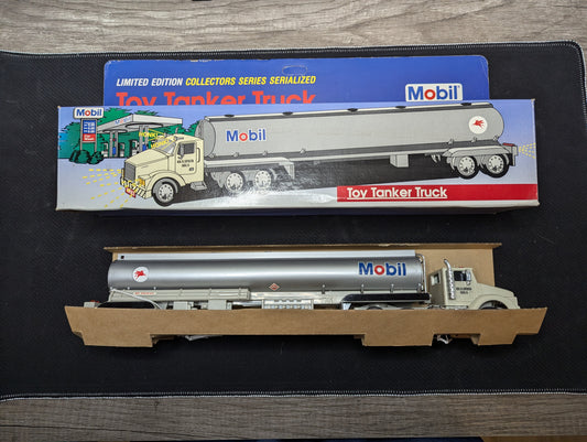 Mobil 1993 Toy Tanker Truck Serialized Limited Edition