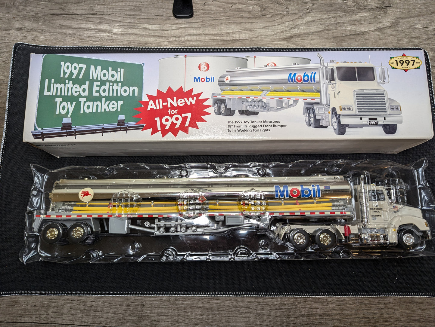 Mobil 1997 Limited Edition Toy Tanker Truck 5th In Series