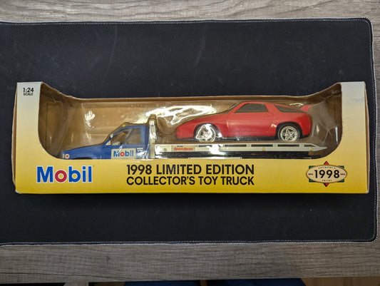 Mobil 1998 Toy Truck Carrier and Porsche Limited Edition