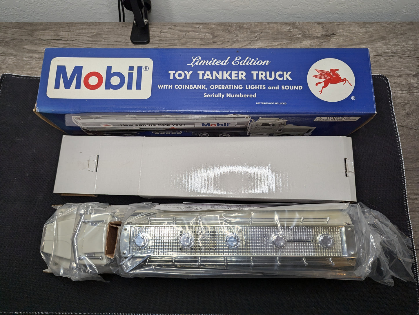 Mobile 1999 Tanker Truck Taylor Made TMT Limited Edition Coin Bank Credit Card Edition