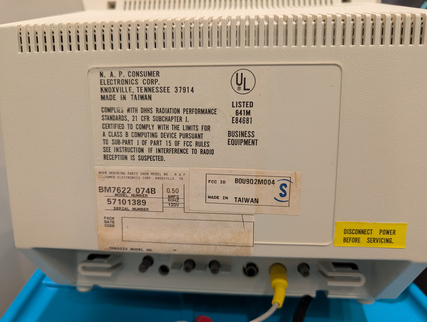 Magnavox Computer Monitor 80