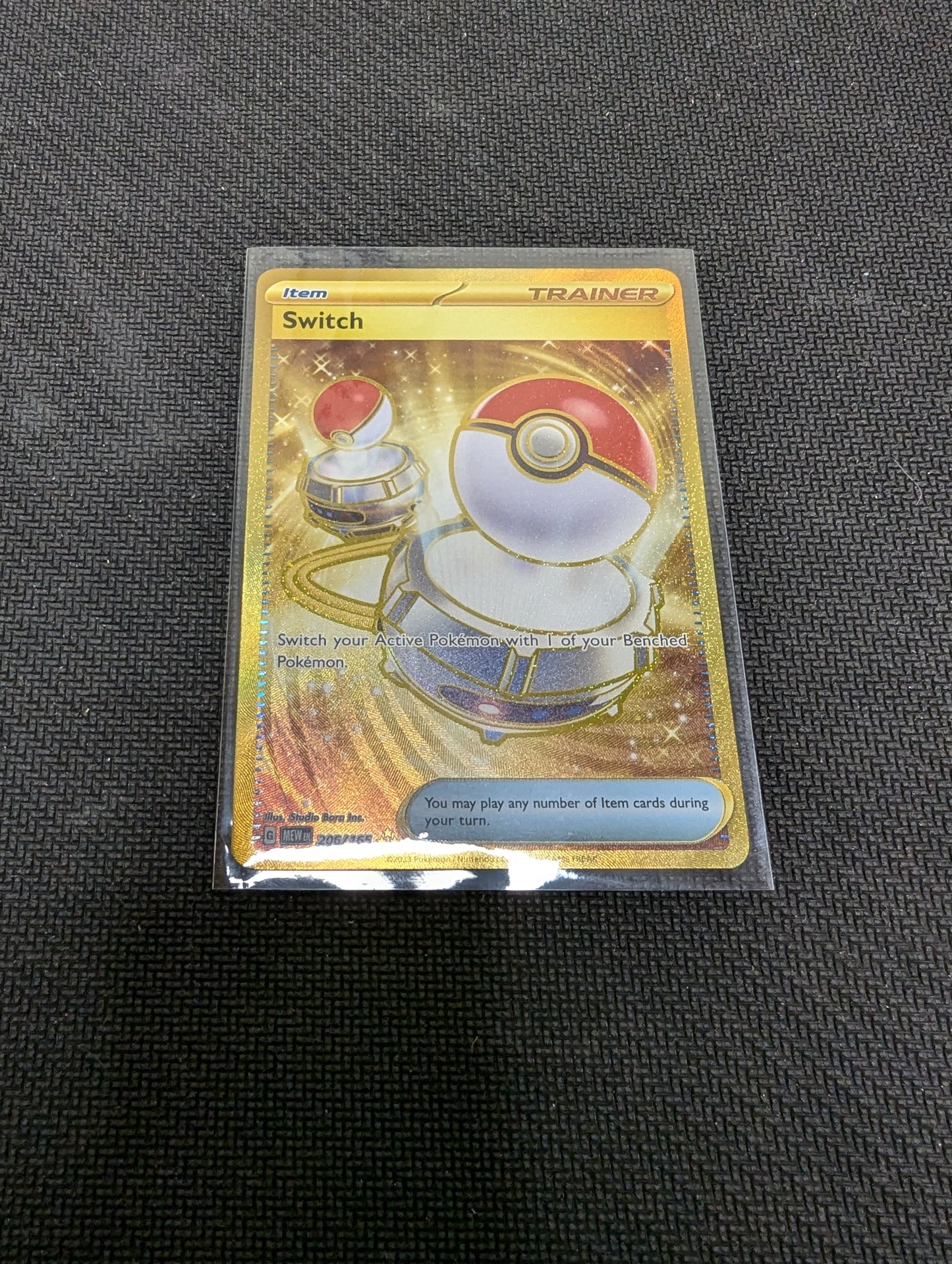 Pokémon 206 out of 165 Switch Secret Rare S&V 151