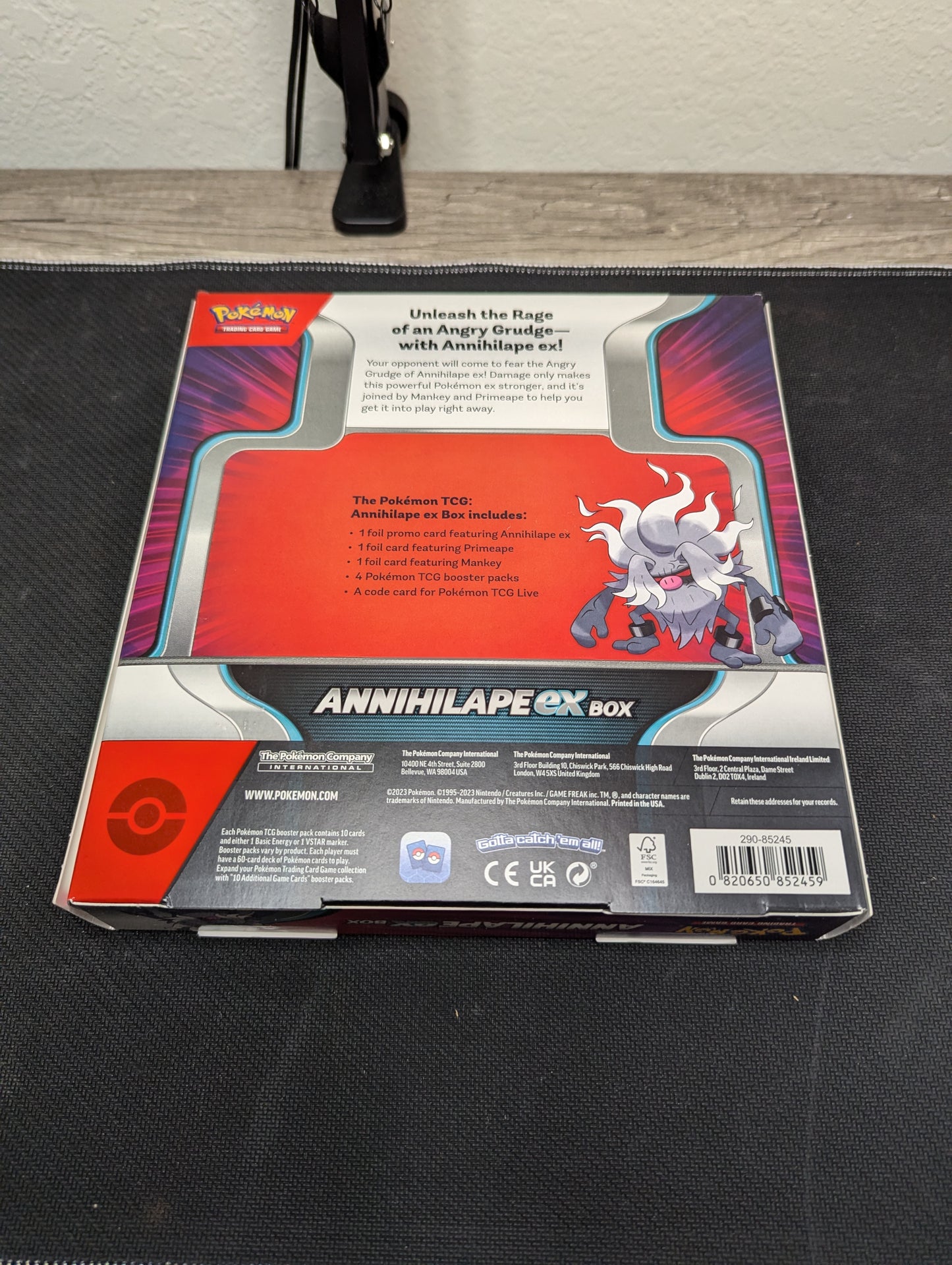 Pokémon Annihilape ex Box