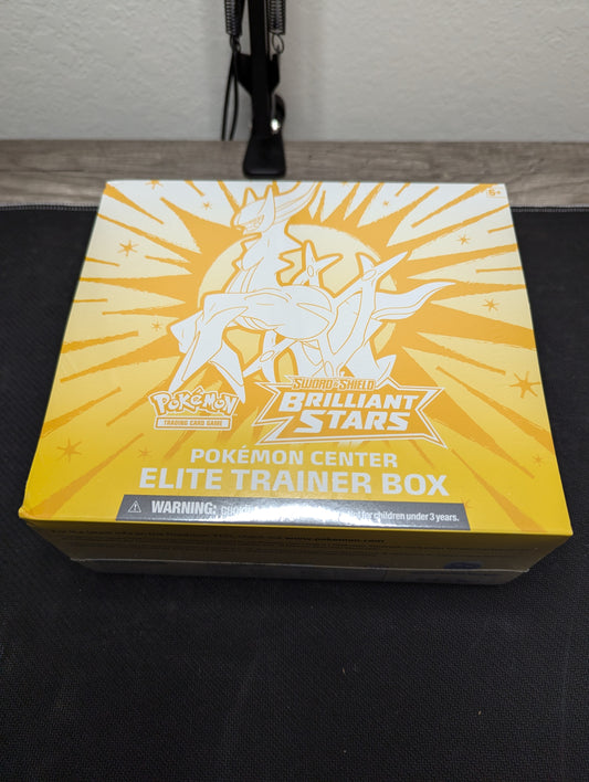 Pokemon Brilliant Stars Pokemon Center Elite Trainer Box (Exclusive) - SWSH09 Brilliant Stars