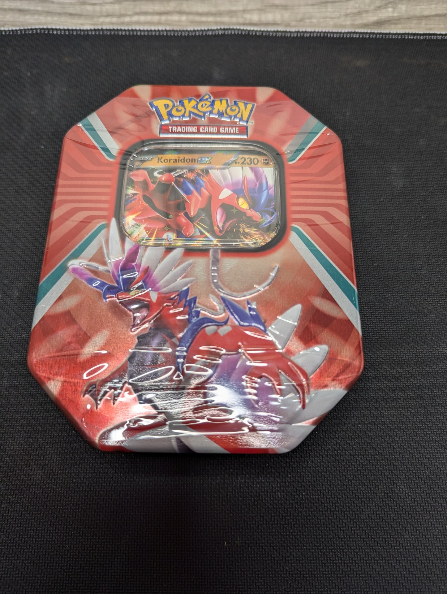 Pokémon Paldea Legends Tin 2023 Koraidon EX