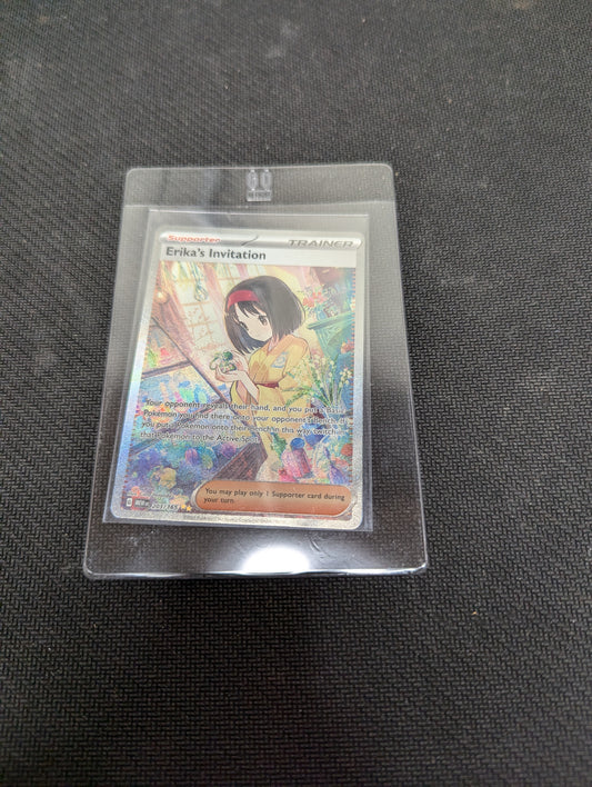 Pokémon TCG Erika's Invitation 203 out of 165 Illustration Rare 151