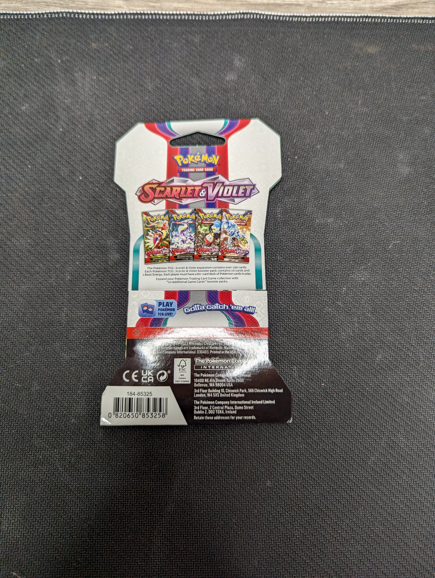 Pokémon Scarlet & Violet Booster Pack SV01