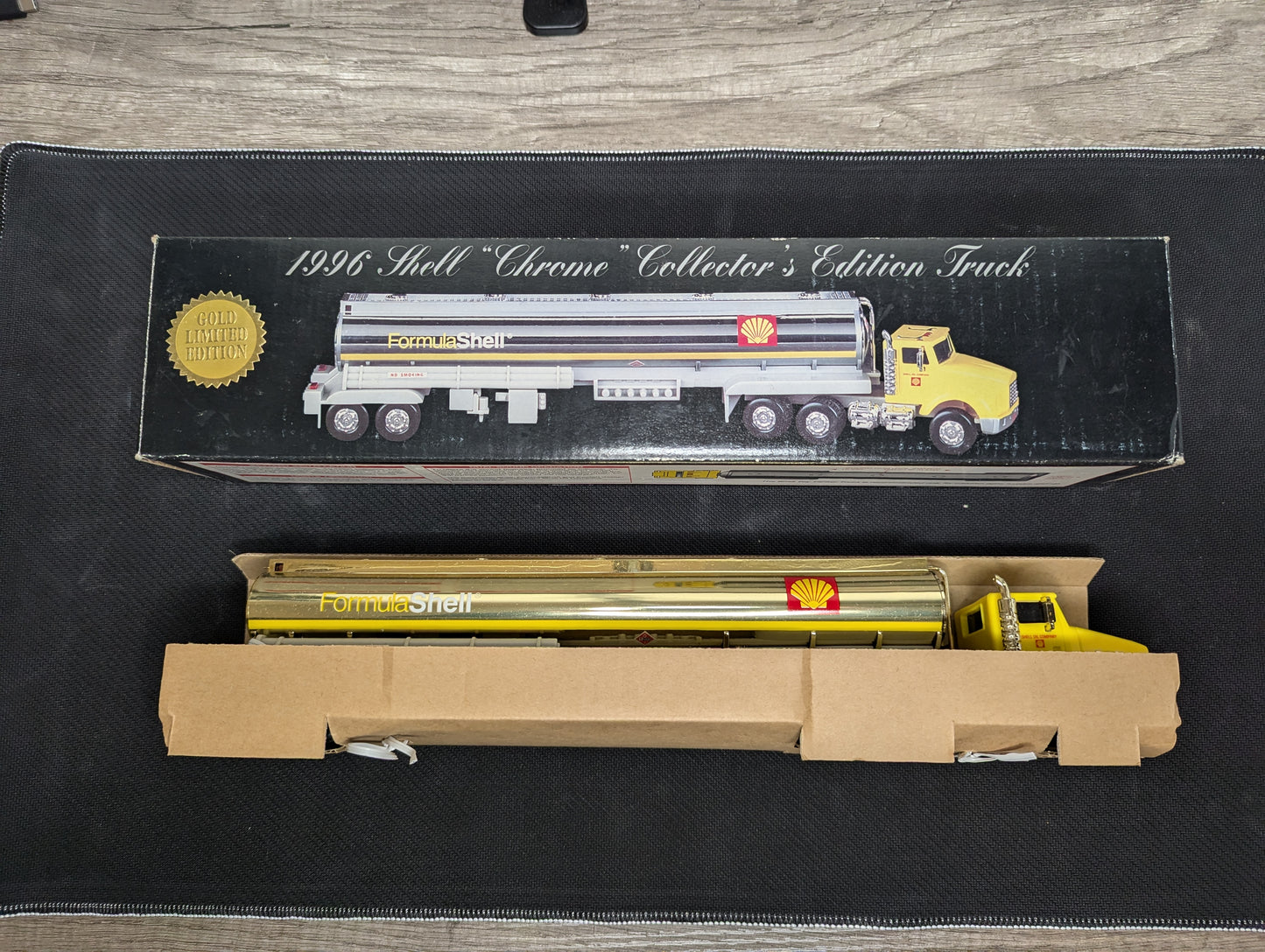 Shell 1996 “Chrome” Collector's Edition Truck Limited GOLD Edition