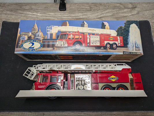 Sunoco 1995 Aerial Tower Fire Truck Collector’s Edition 2nd in Series