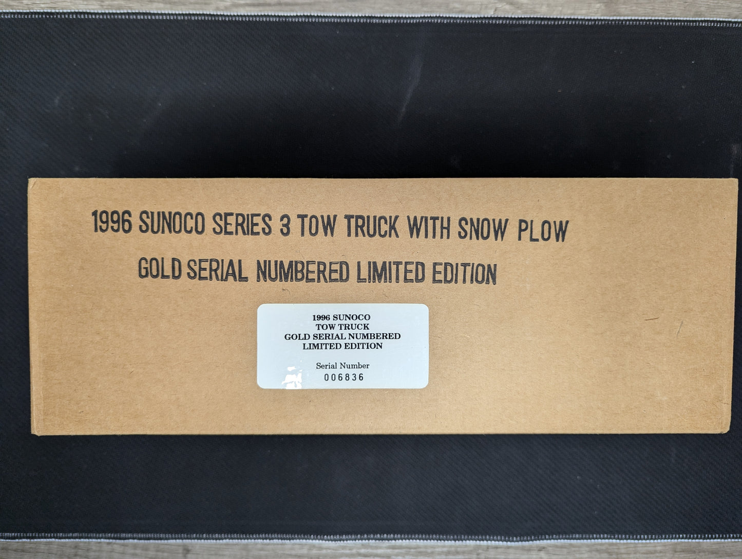 Sunoco 1996 Tow Truck Gold Serial Numbered Limited Edition