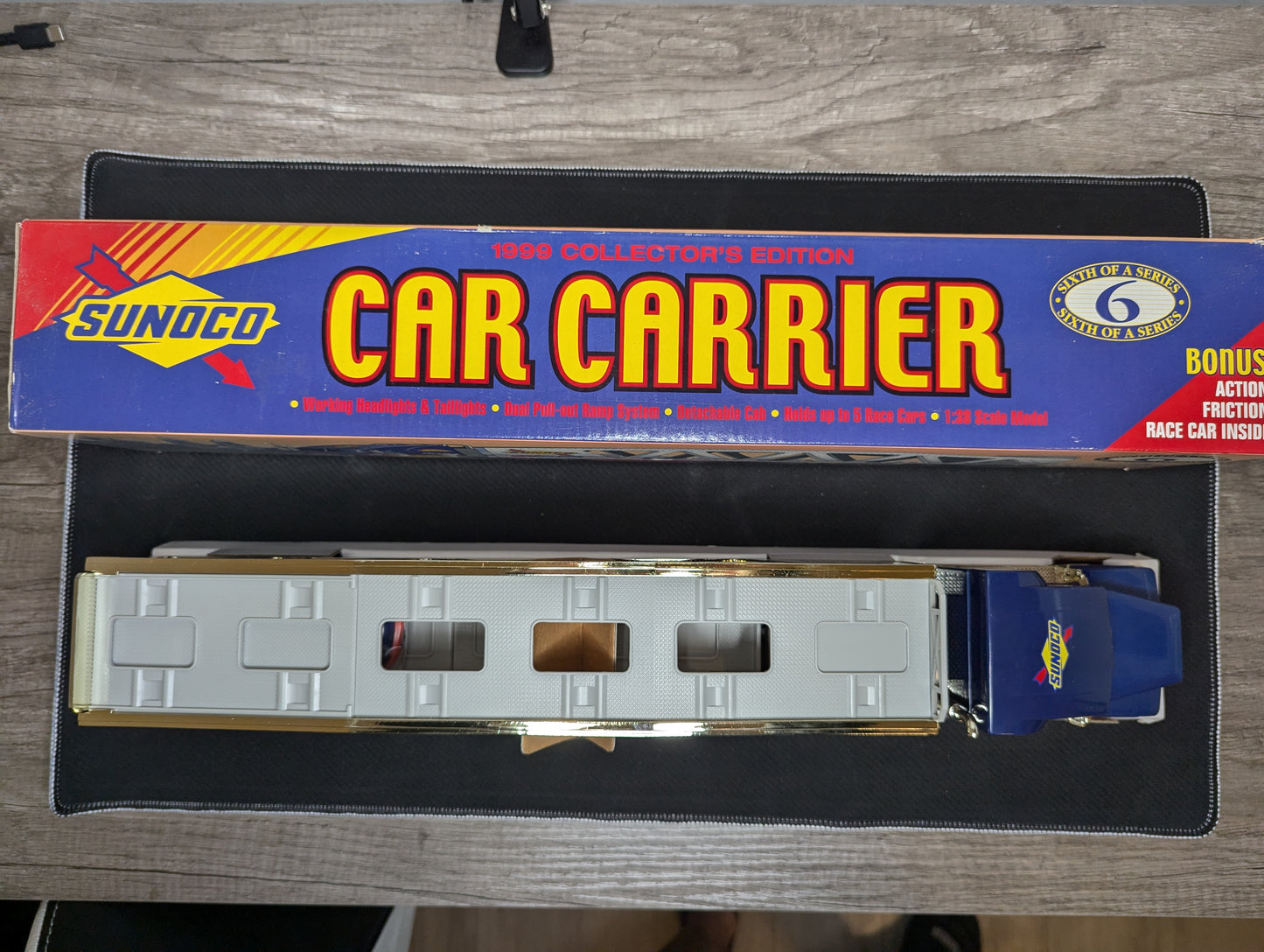 Sunoco Car Carrier - 1999 Collector's Edition w/Bonus Race Car