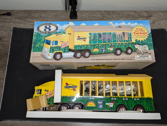 Sunoco 2001 Safari Shuttle with Animals Die Cast Model 8th in Series