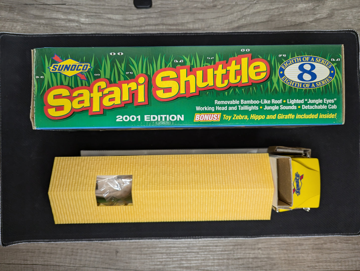 Sunoco 2001 Safari Shuttle with Animals Die Cast Model 8th in Series