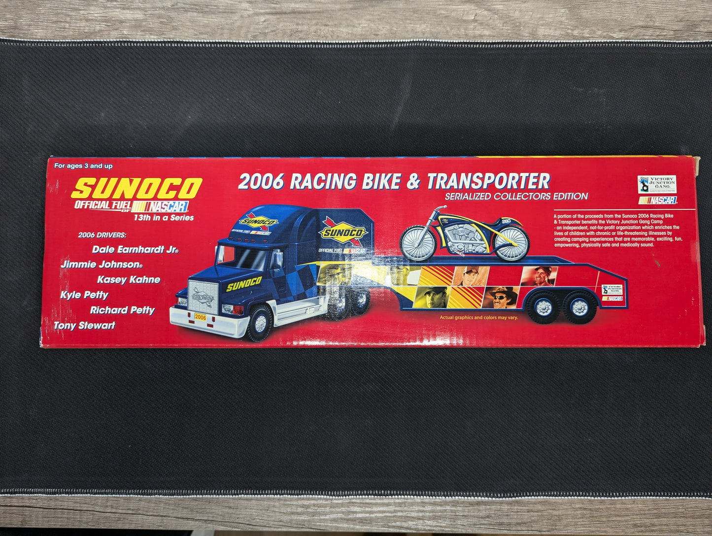 Sunoco 2006 Racing Bike Transporter 13th Serialized Collector's Edition