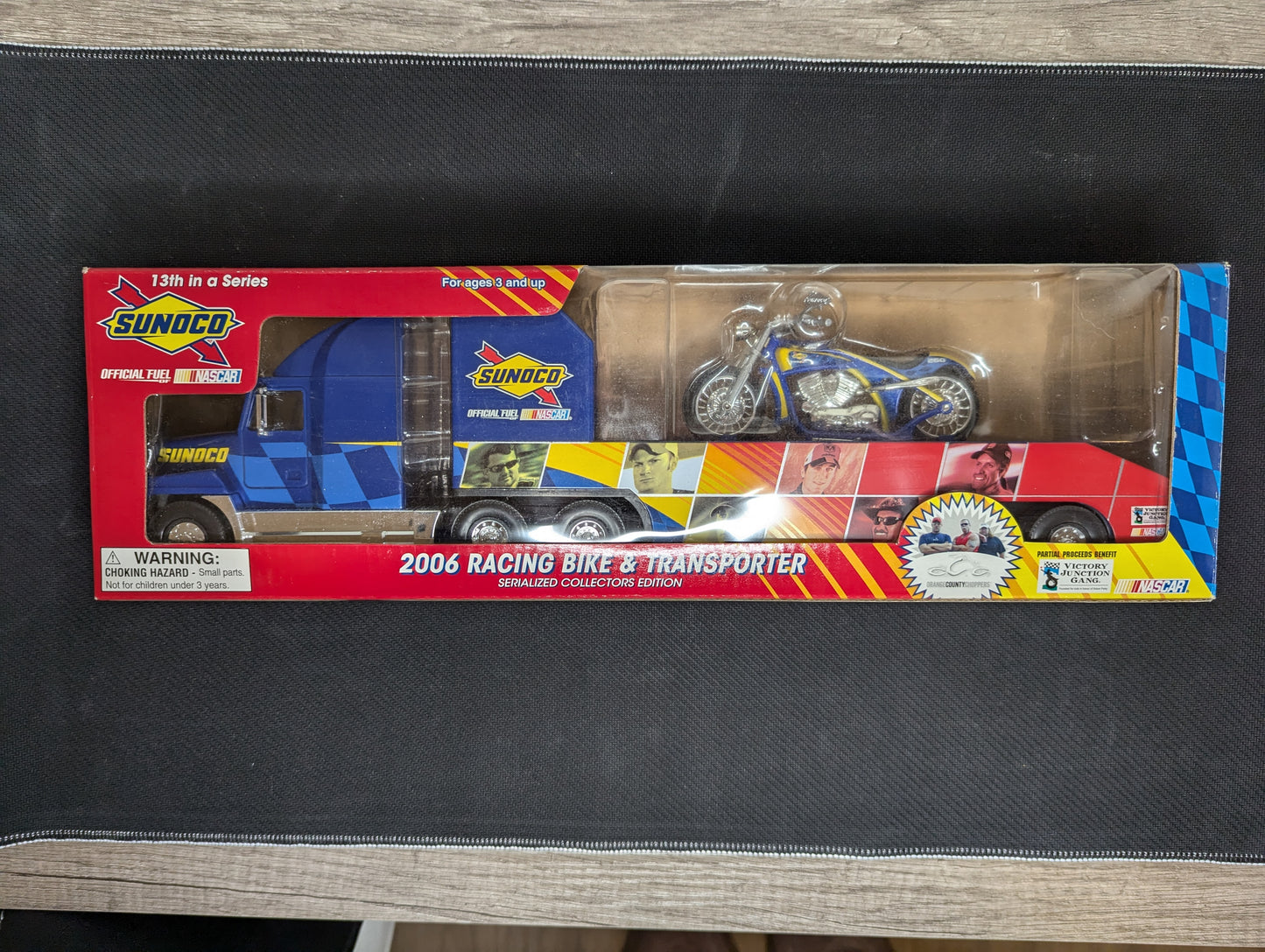 Sunoco 2006 Racing Bike Transporter 13th Serialized Collector's Edition