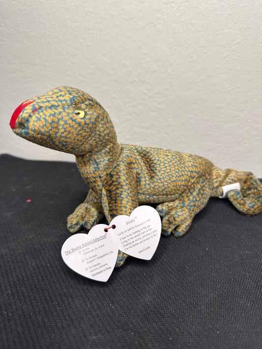 TY 1999 Beanie Baby Scaly